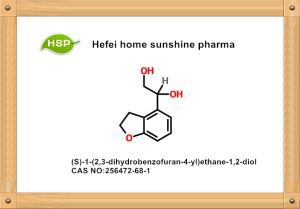 (S) -1- (2,3-dihydrobenzofurán-4-yl) etán-1,2-diol CAS 256472-68-1