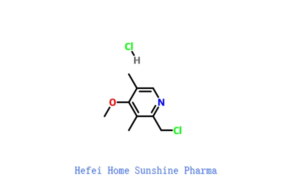 2-chlórmetyl-4-metoxy-3,5-dimetylpyridín Hydrochlorid CAS 86604-75-3