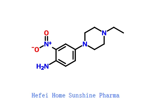 4- (4-etylpiperazin-1-yl) -2-nitroanilín CAS 1702260-52-3