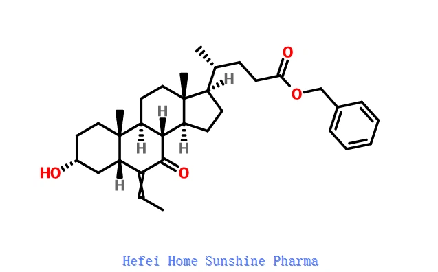 6-etylidén-3-hydroxy-7-oxo-, fenylmetylester kyseliny cholan-24-oovej (3α, 5β)-CAS 1352328-66-5