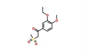1-(3-etoxy-4-metoxyfenyl)-2-(Metylsulfonyl) Etanol CAS 1450657-28-9