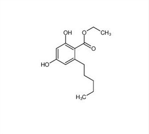 Etylester kyseliny 2,4-dihydroxy-6-pentylbenzoovej CAS 38862-65-6