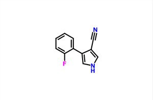 4- (2-FLUOROFENYL) -1H-PYRROLE-3-CARBONITRILE CAS 103418-03-7