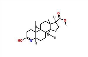METYL 4-AZA-5ALPHA-ANDROSTA-3-ONE-17BETA-KARBOXYLÁT CAS 73671-92-8