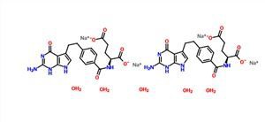 Disodná soľ pemetrexedu 2,5 hydrát CAS 357166-30-4