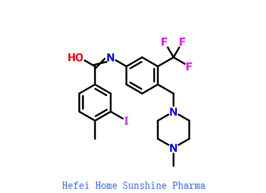 3-iodo-4-metyl-N-(4-((4-metylpiperazín-1-yl)metyl)-3-(trifluór metyl)fenyl)benzaMid CAS 943320-50-1