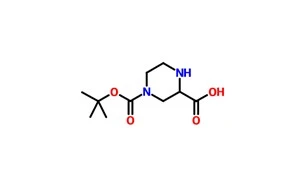 Kyselina N-4-Boc-2-piperazínkarboxylová CAS 128019-59-0