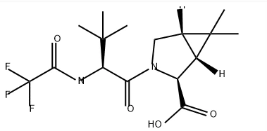 (1R,2S,5S)-3-((S)-3,3-dimetyl-2-(2,2,2-trifluóracetamido)Chemická knihabutanoyl){{1 0}},6-dimetyl-3-azabicyklo[3.1.0]hexán-2-karboxylová kyselina CAS 2755812-45-2