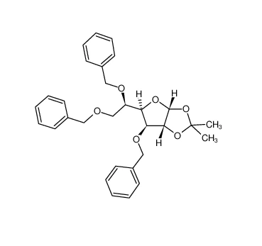 3,5,6-tri-O-benzyl-1,2-O-izopropylidén-aD-glukofuranóza CAS 53928-30-6